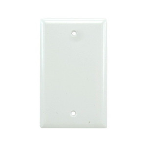 Single Blank White Plate