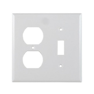 Combo Double White Plate
