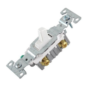 20 Amp White Toggle Switch