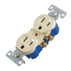 Ivory Duplex Receptacle