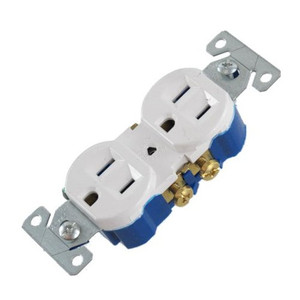 White Duplex Receptacle