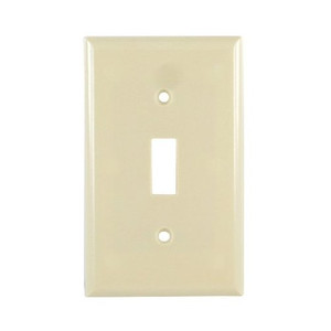 Ivory Single Gang Switch Plate
