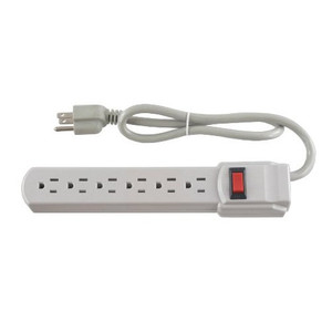 6-Outlet Economy Surge Protector (90 Joules)