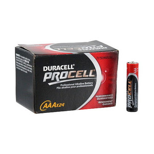 Duracell "AA" Alkaline Batteries (Pack of 24)