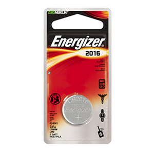Energizer Lithium 3-Volt Coin Battery (CR2016)