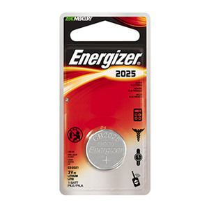 Energizer Lithium 3-Volt Coin Battery (CR2025)