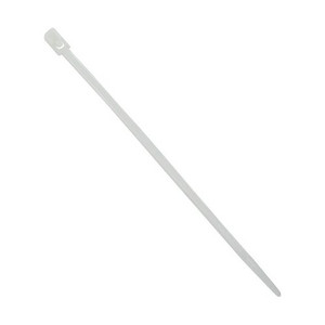 8" Reuseable White Nylon Cable Ties (Pack of 25)