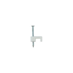3/16" White Plastic Clamps (Pack of 25)