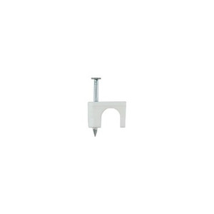 1/4" White Coaxial Staples (Pack of 25)