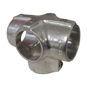1-1/2" Speed-Rail® Side Outlet Cross Fits Pipe O.D. 1-7/8"