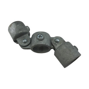 1-1/4" Speed-Rail® Double Adjustable Cross Fits Pipe O.D. 1-5/8"