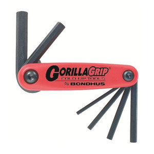 Metric Hex Key Gorilla Grip Set - 3 mm to 10 mm (6 Keys)
