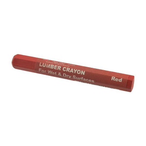 Red Lumber Crayon