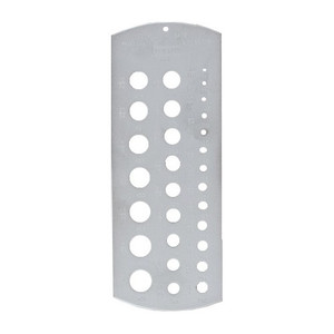 1/16" to 1/2" Drill Bit Gauge