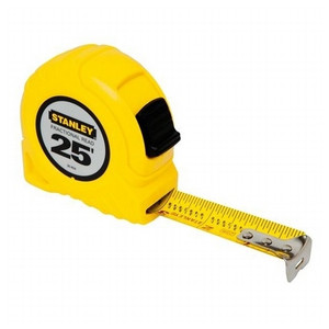 1" X 25' Fractional Read Tape Measure