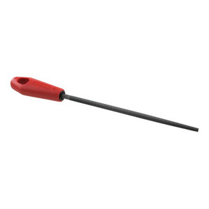 8" Round Single Cut Bastard File w/ Handle