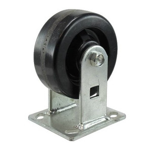 5" Heavy Duty Rubber Stationary Caster