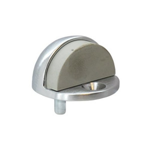 Dull Chrome Low Dome Door Stop