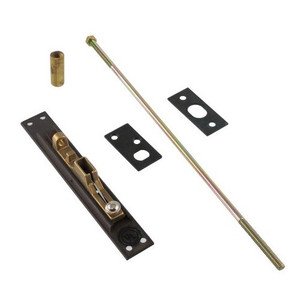 1" X 6-3/4" Rubbed Bronze Lever Flush Bolt