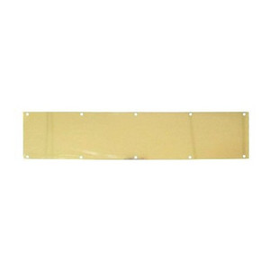 6" X 30" Brass Plated Kickplate