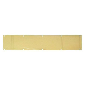 6" X 34" Brass Plated Kickplate