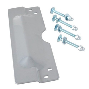 3" X 11" Silver Latch Guard