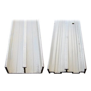 1/2" X 72" Aluminum Sliding Door Track