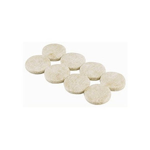 1" Heavy Duty Round Felt Pads (Pack of 16)