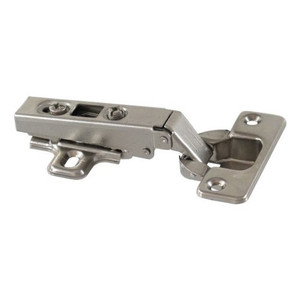 110 deg. Self Closing Full Overlay Hinge w/ Baseplate