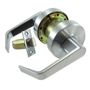 S. Parker Dull Chrome Lever Passage Lockset