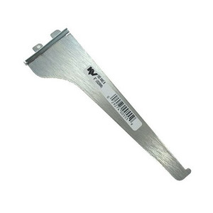8" Silver Shelf Bracket