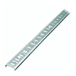 48" Zinc Plated Recessed Pilaster