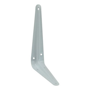 5" X 6" White Shelf Bracket