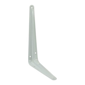 8" X 10" White Shelf Bracket
