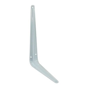 10" X 12" White Shelf Bracket