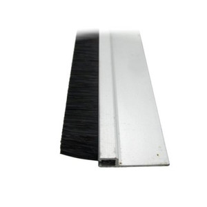 48" Aluminum Brush Door Sweep