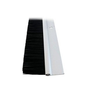 36" Aluminum Long Bristle Door Sweep
