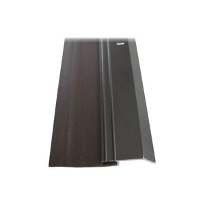 1-3/8" X 48" Heavy Duty Brown Aluminum Door Sweep