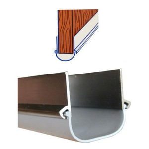 36" Brown Universal Door Bottom Weatherseal