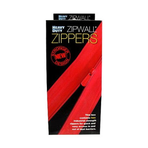 Zipwall Heavy Duty 7' Zippers w/ Sheeting Cutter (Pack of 2)