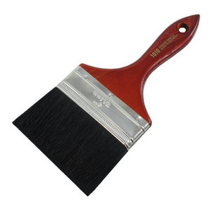 4" Valu-Line Black China Bristle Paint Brush