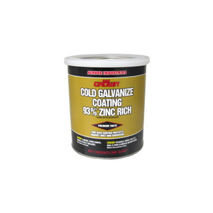 Quart Cold Galvanize Coating 93% Zinc Rich