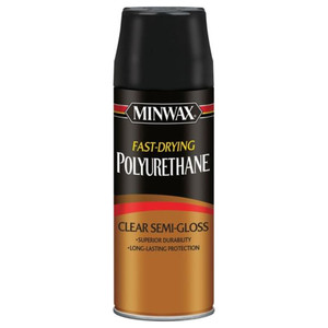 Minwax 11.5 oz. Fast-Drying Clear Semi-Gloss Polyurethane Spray