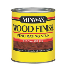 Minwax Wood Finish Quart Sedona Red Penetrating Stain