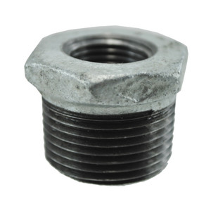 1/2" X 1/4" Galvanized Pipe Bushing
