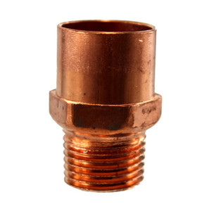 1/2" Sweat X 1/2" Male NPT Pipe Fitting