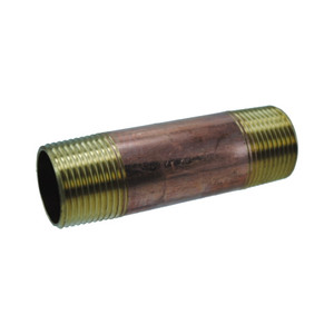 1/4" X 5" Brass Pipe Nipple