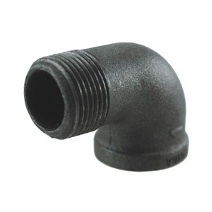 1" Black Pipe Street Elbow