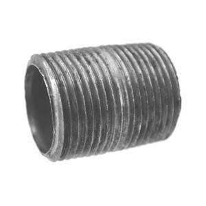 1" X Close Galvanized Pipe Nipple