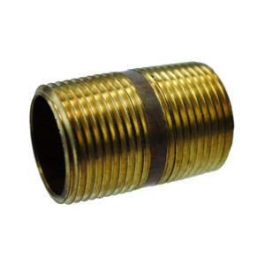 3/4" X Shoulder Brass Pipe Nipple